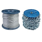 Цепи, Тросы