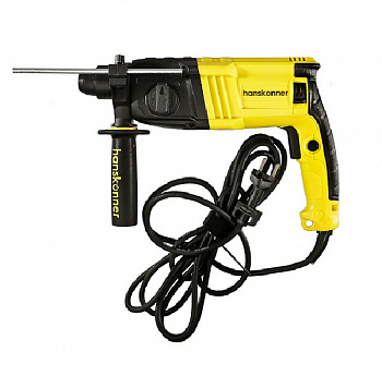 Перфоратор SDS-Plus Hanskonner HRH0822RE (600Вт, 2.2 Дж, 3 реж., 0-1700 об/м, 4м рез.кабель) кейс
