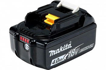 Аккумулятор MAKITA BL1840B (18В, 4.0Ач, Li-lon, индикатор заряда) ФЦ