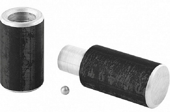Петля гаражная с шаром d 16х120мм, 4шт., Россия// Сибртех
