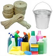 Текстиль (шнуры,шпагаты,веревки) и хозяйственные  товары