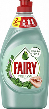 FAIRY ОХI Нежные руки Чайное дерево 450мл ср-во д/мытья посуды