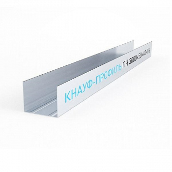 Профиль направляющий Knauf 75х40 мм 3 м 0.60 мм