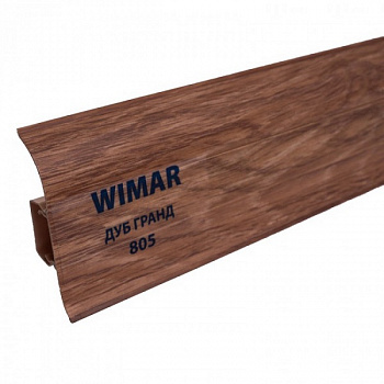 Плинтус с к.каналом WIMAR 58 мм 805 Дуб Гранд, 2,5м