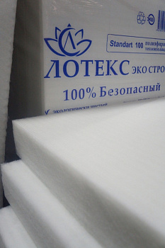 Лотекс ЭкоСтрой Standart 100 (плиты 1200*600*100, 5 шт), 3,6м2/0,36м3