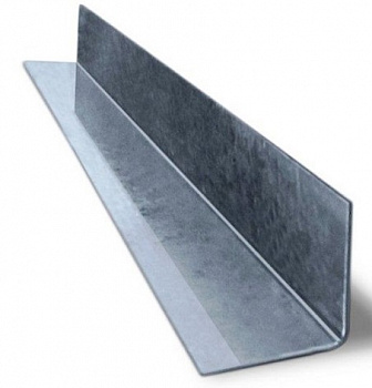 Профиль горизонтальный 40*40*3000 (1,2мм) оцинкованный, Г-образный